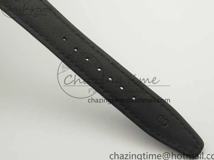 MIROTIME 0404 Portofino Automatic SS TWF 1:1 Best Edition Black Dial on Black Leather Strap A TravelReady 7199